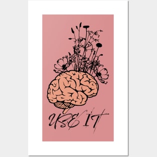 Brain Posters and Art